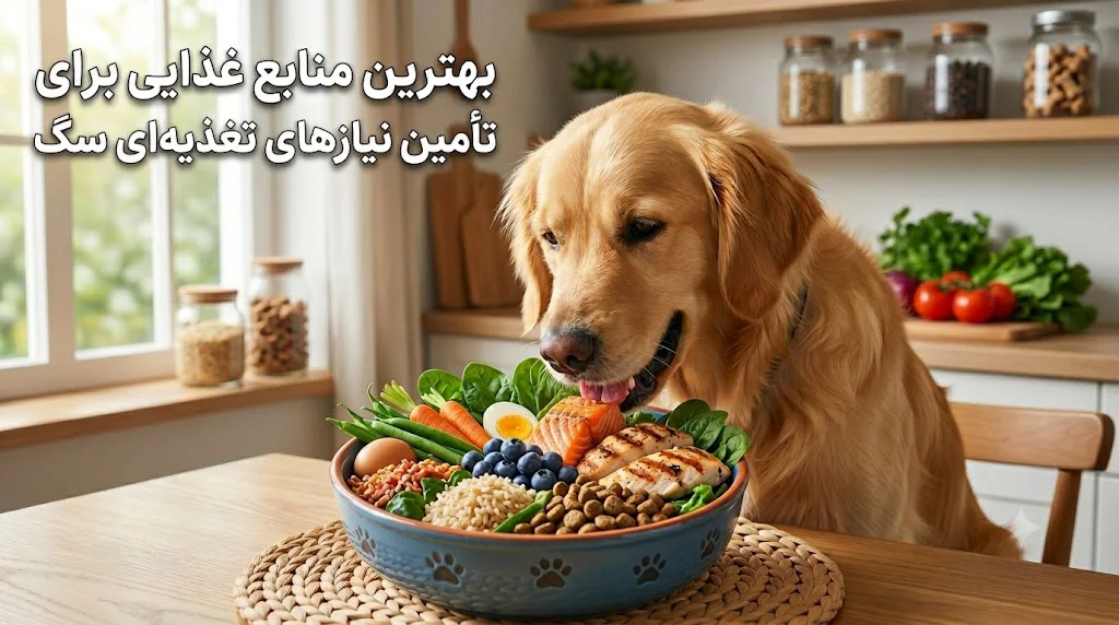 مواد مغذی ضروری برای سگ‌ها